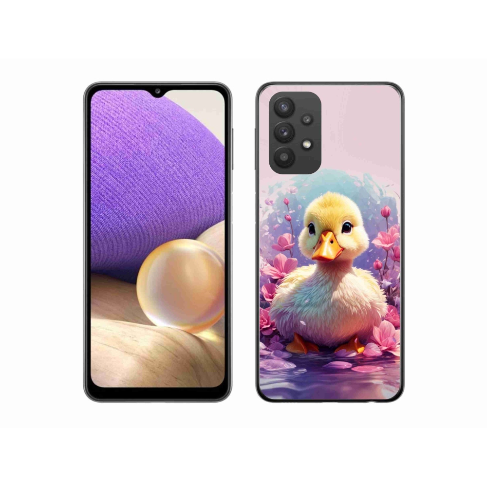 Zselés borítás mmCase Samsung Galaxy A32 5G - kacsa