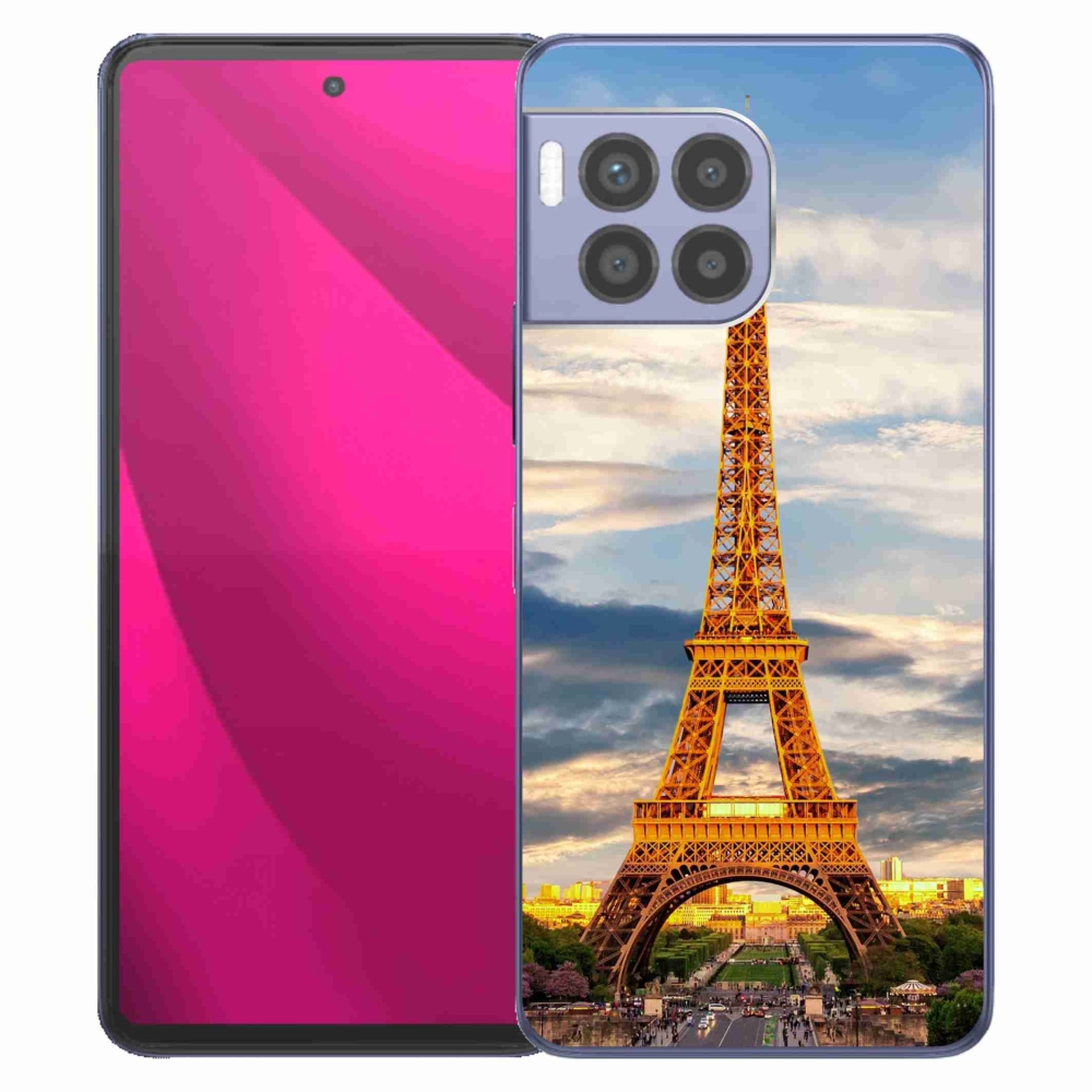 Zselés borítás mmCase a T-Mobile T Phone 2 Pro készülékhez - eiffel-torony 3