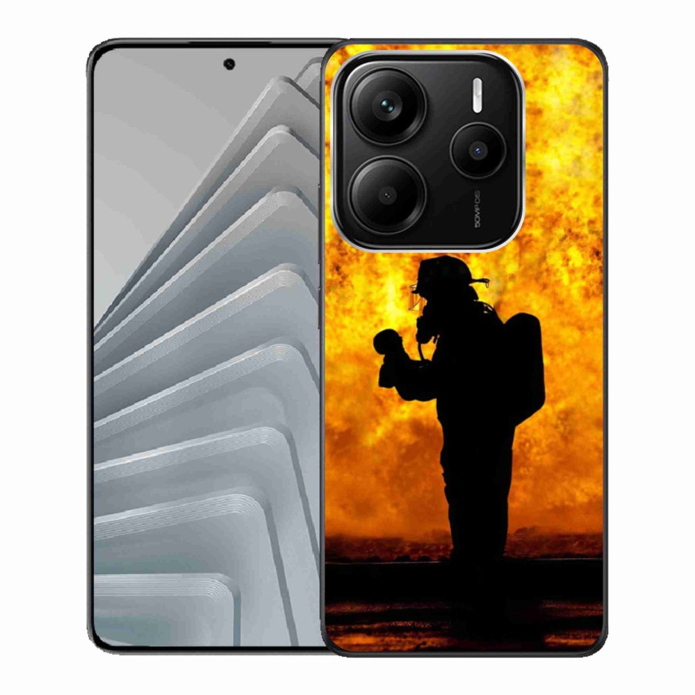 Gél borítás mmCase a Xiaomi Redmi Note 14 5G-hez - tűzoltó