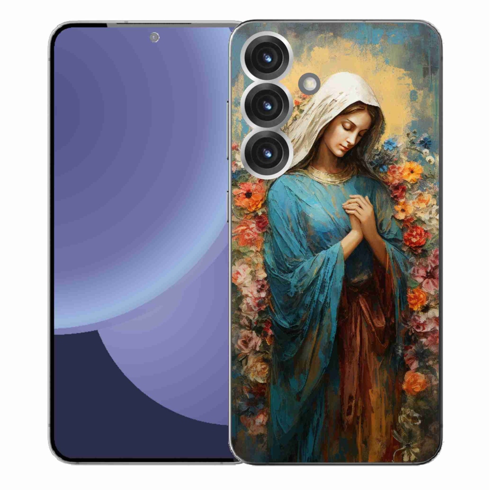 Zselés borítás mmCase Samsung Galaxy S25+ - szent nőhöz