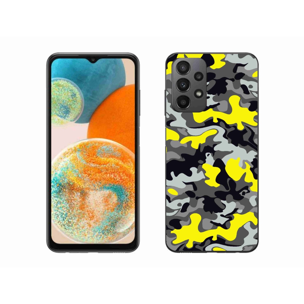 Zselés borítás mmCase Samsung Galaxy A23 4G/5G - terepszínű minta 6