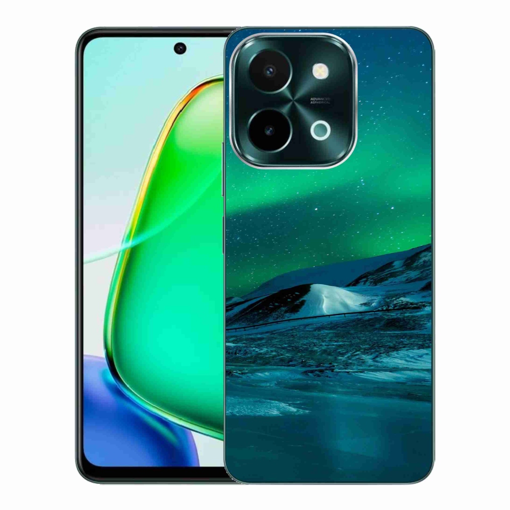 Zselés borítás mmCase a Vivo Y28-on - sarki fény