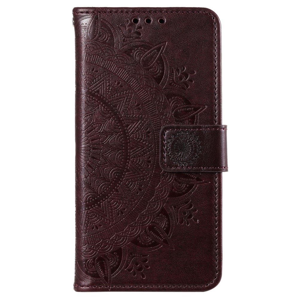 Mandala könyv tok Xiaomi 15 - barna