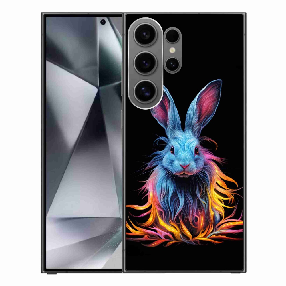 Gél borítás mmCase Samsung Galaxy S24 Ultra készülékhez - absztrakt nyúl