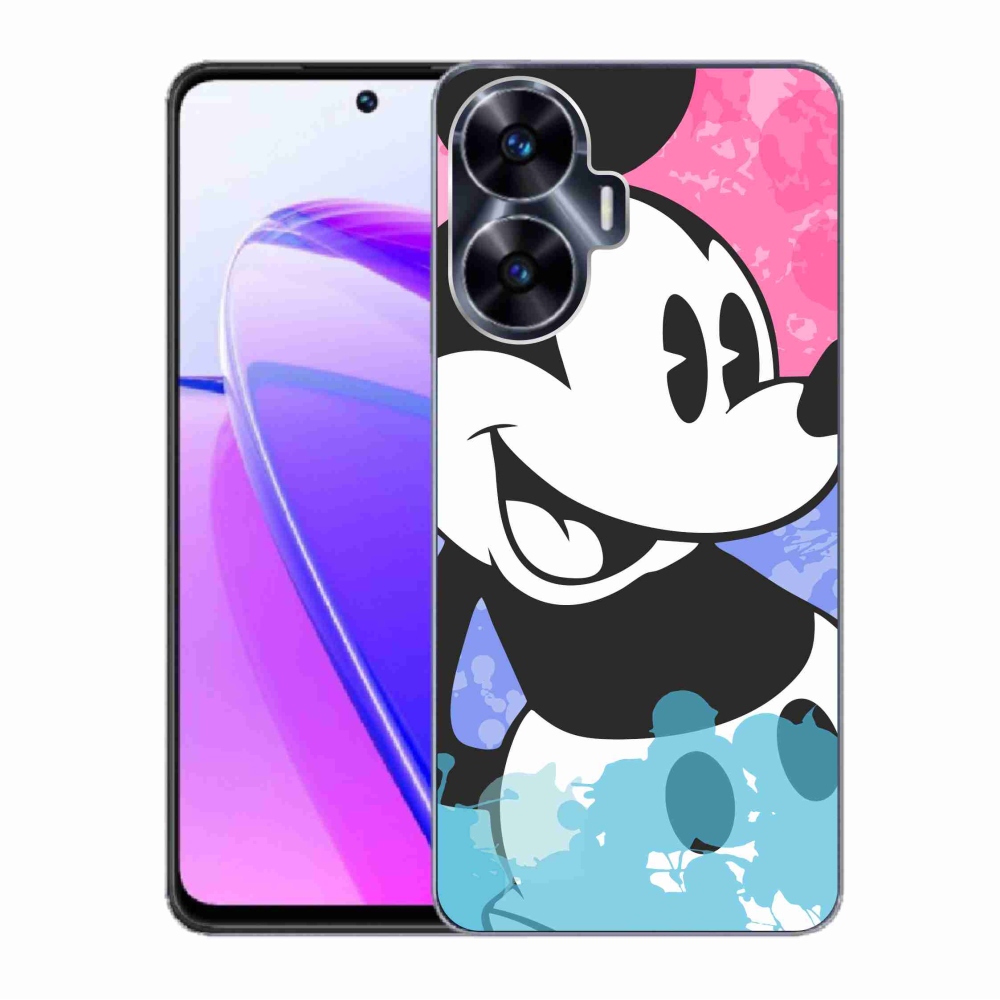 Zselés borítás mmCase a Realme C55 készülékhez - mickey egér