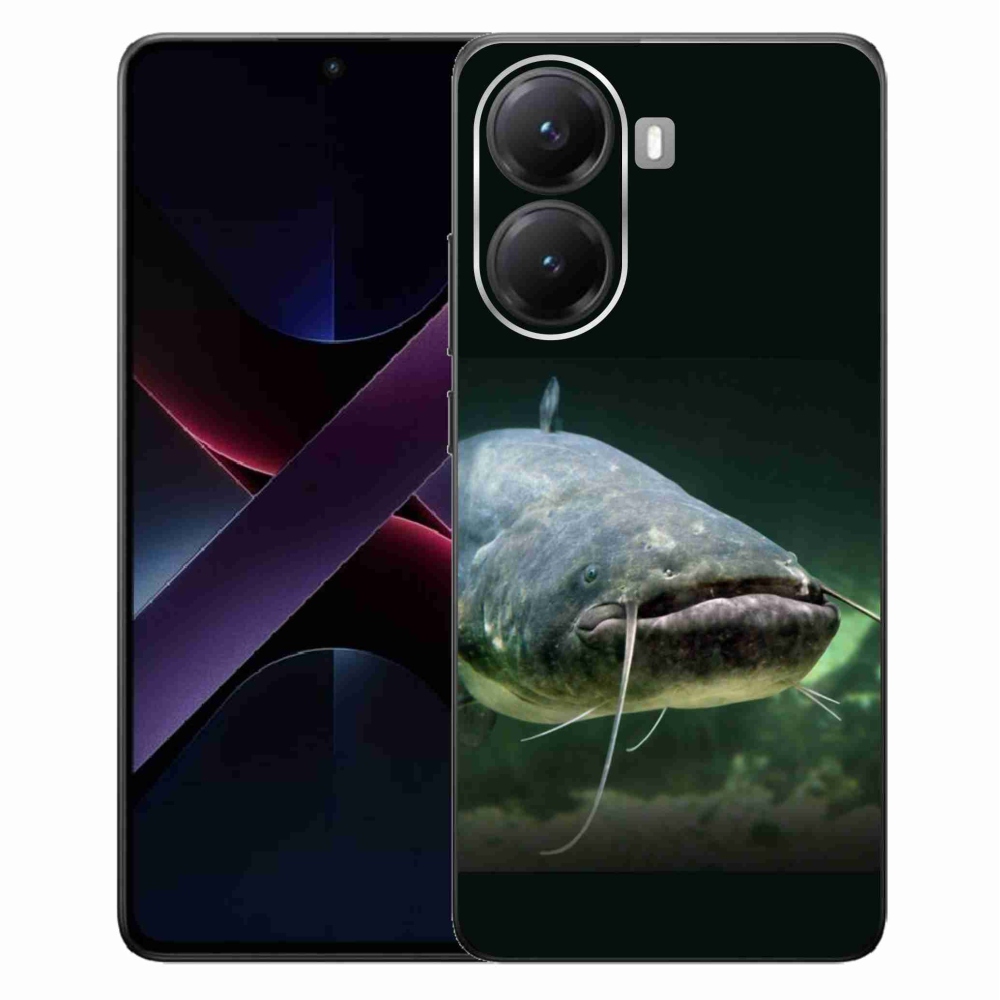 Gél borítás mmCase a Xiaomi Poco X7 Pro 5G számára - harcsa