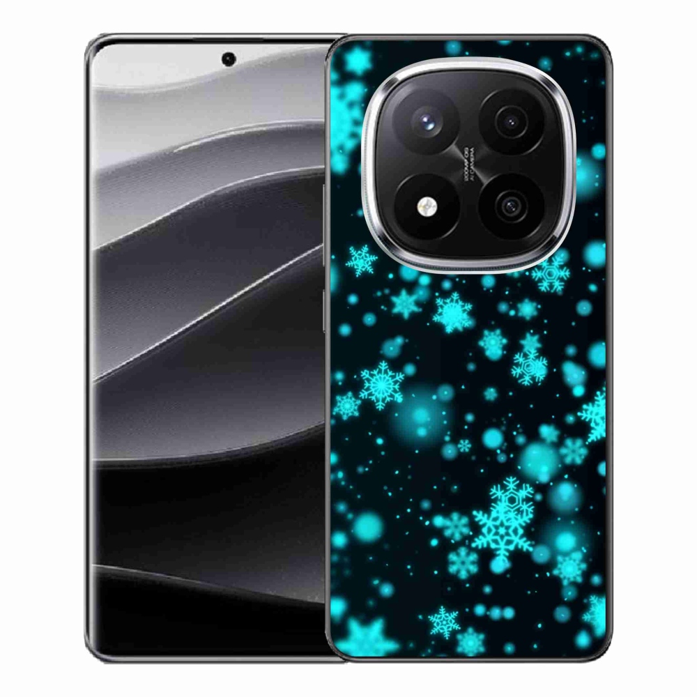 Gél borítás mmCase a Xiaomi Redmi Note 14 Pro+ 5G - hópelyhek 1