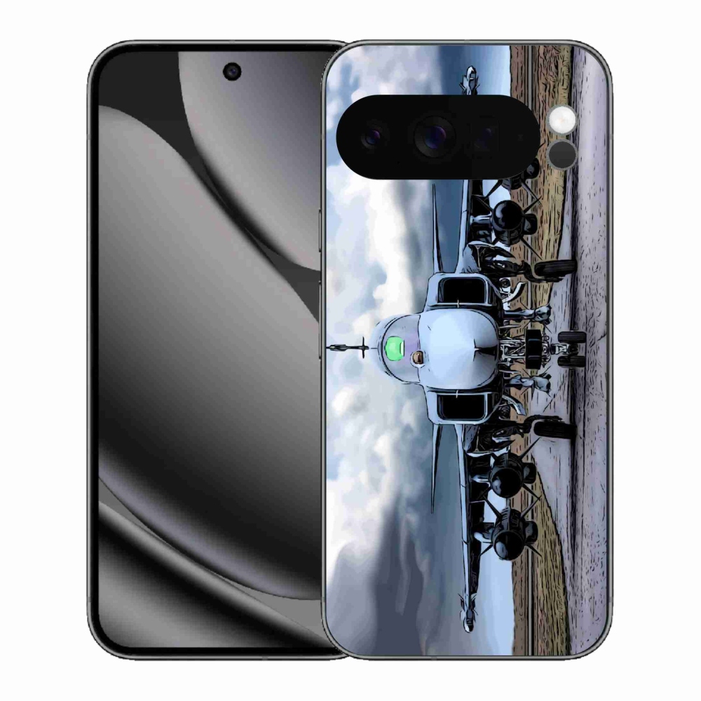 Zselés borítás mmCase a Google Pixel 10 Pro XL-hez - katonai repülőgépekhez
