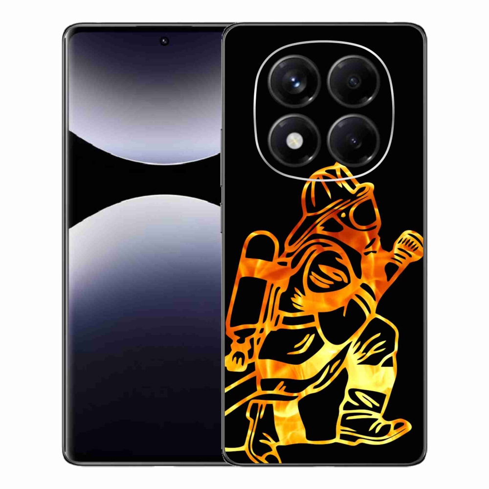 Gél borítás mmCase a Xiaomi Redmi Note 14 Pro-hoz - tűzoltó 1