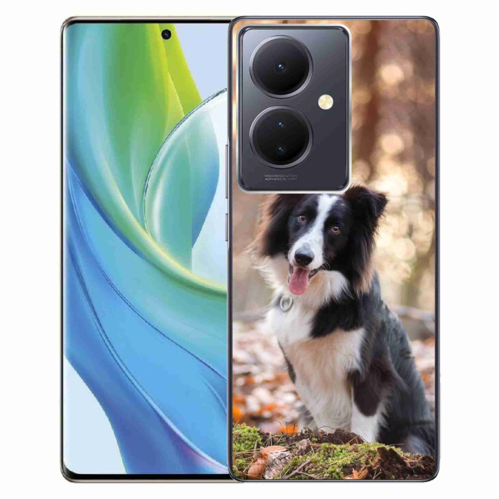 Gél tok mmCase a Vivo V29 Lite 5G-hez - border colie 1