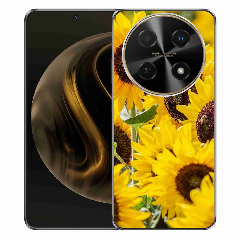 Gél borítás mmCase a Huawei Nova 12i készülékhez - Napraforgó