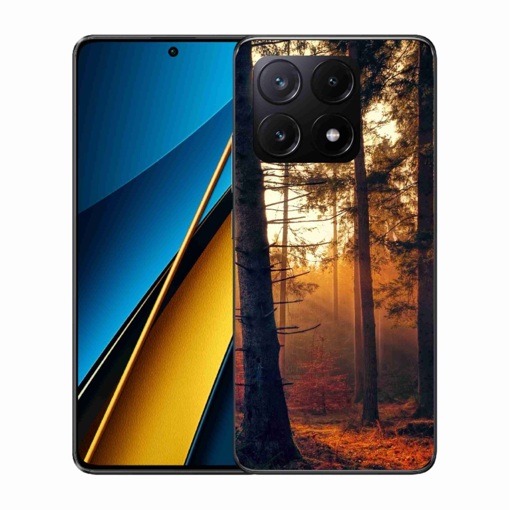 Gél tok mmCase a Xiaomi Poco X6 Pro 5G-hez - erdő