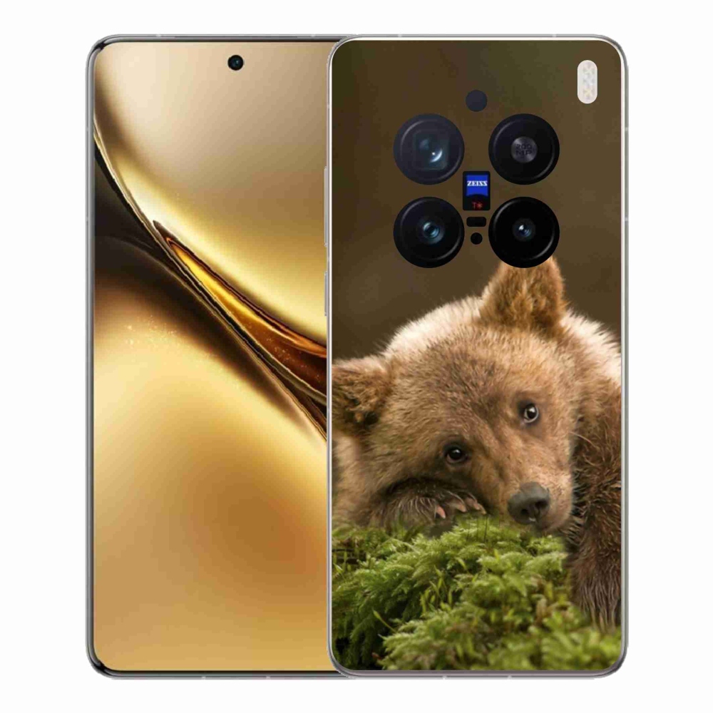 Zselés borítás mmCase a Vivo X200 Pro 5G készülékhez - medve