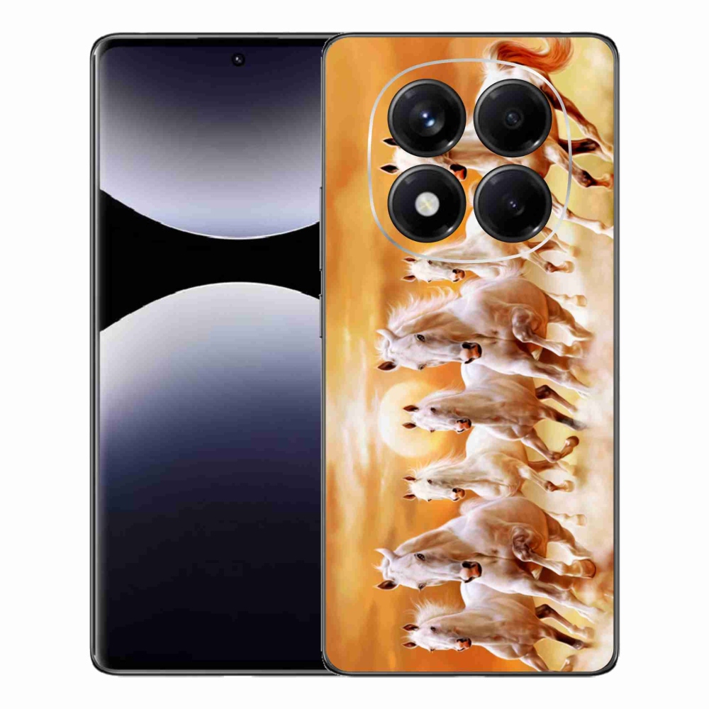 Gél borítás mmCase a Xiaomi Redmi Note 14 Pro-hoz - lovak 2