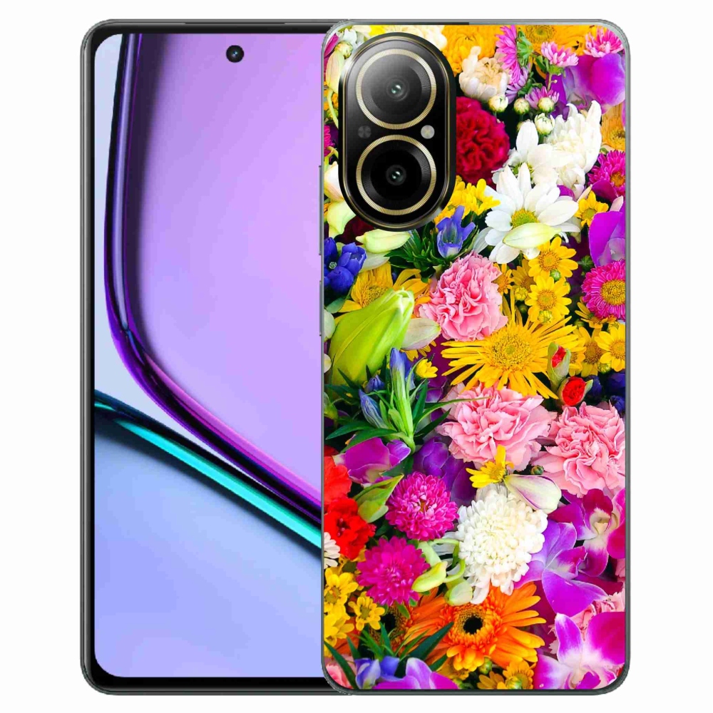 Zselés borítás mmCase a Realme C67 készülékhez - virág 12