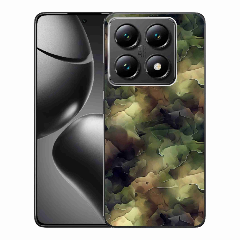 Gél borítás mmCase a Xiaomi 14T Pro számára - terepszínű minta 10