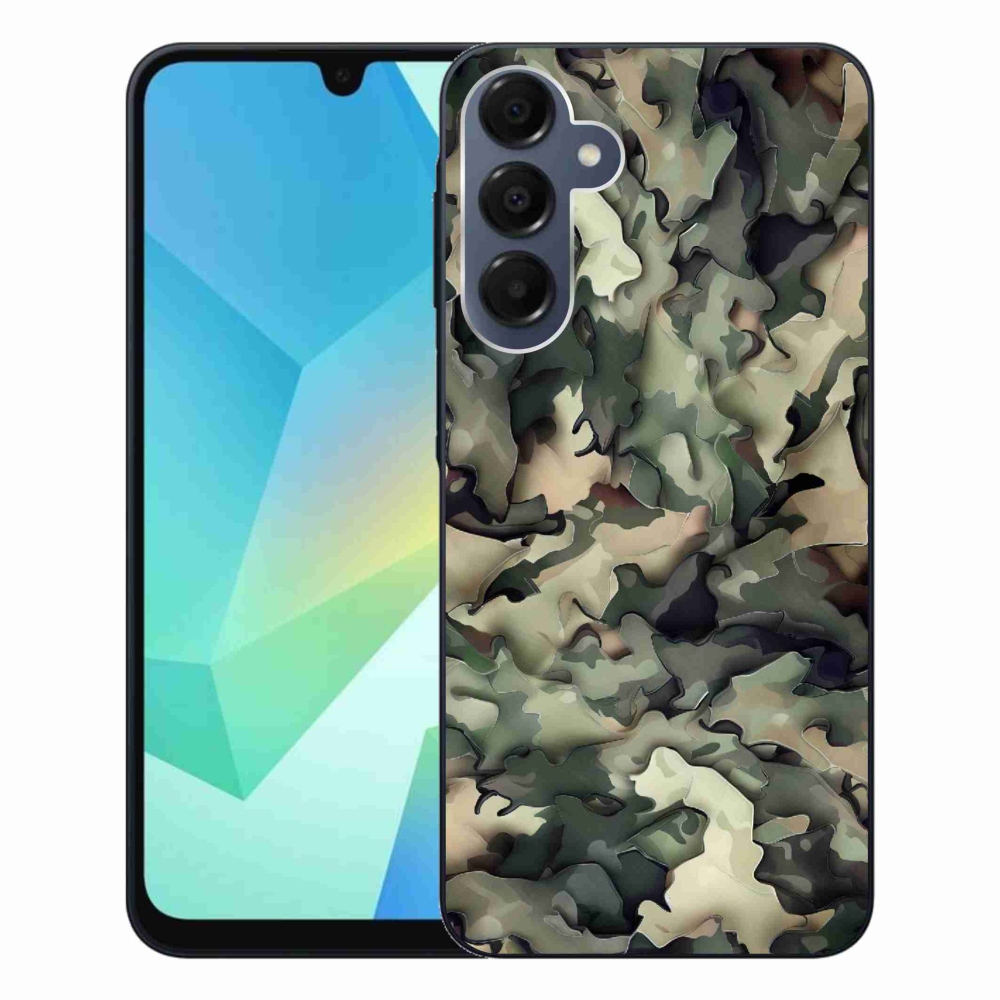 Zselés borítás mmCase Samsung Galaxy A16 4G/5G - terepszínű minta 9