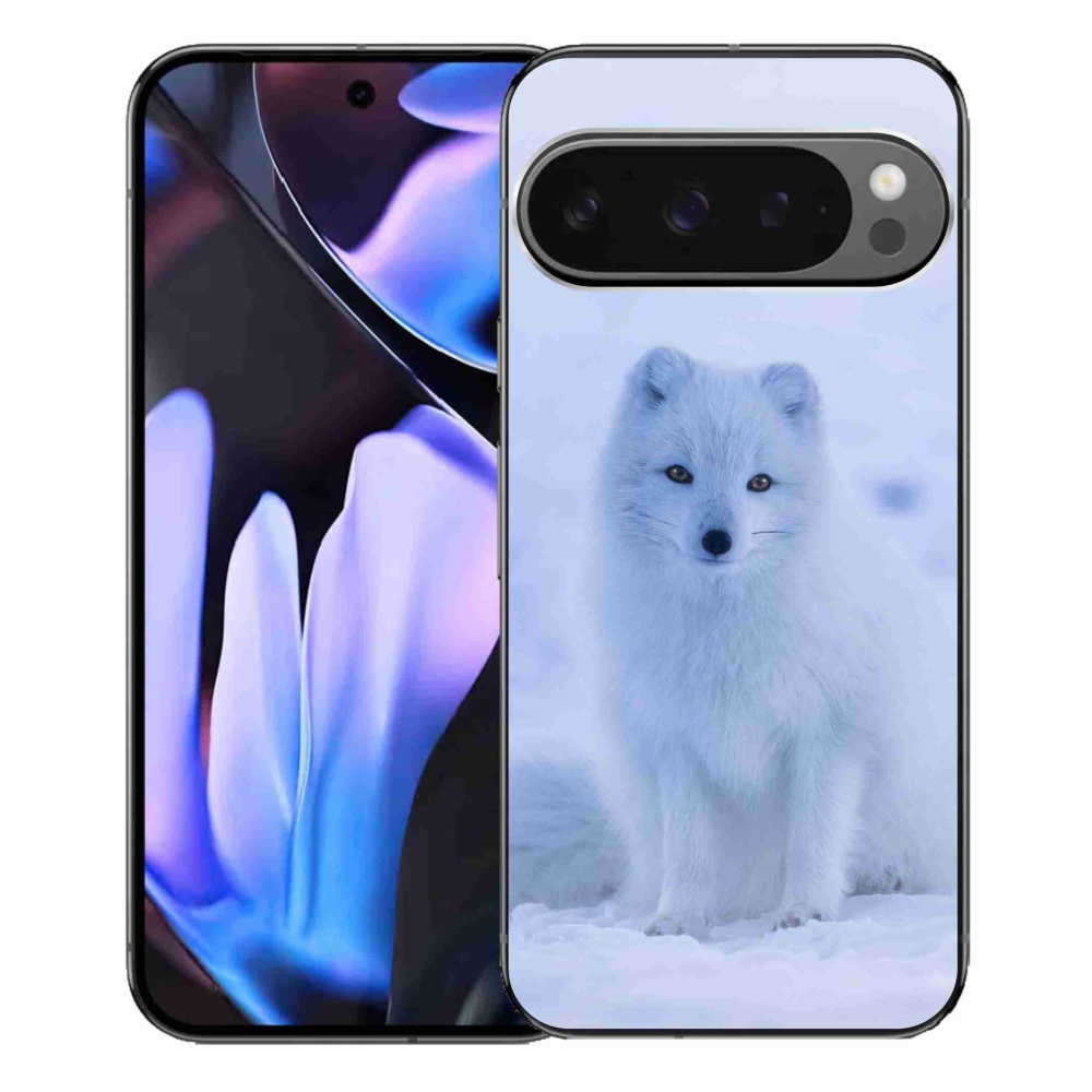 Zselés borítás mmCase a Google Pixel 9 Pro XL-hez - polár róka