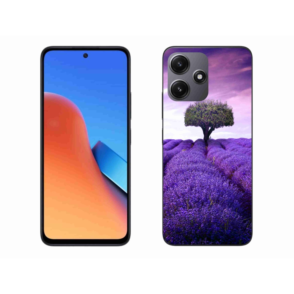 Gél borítás mmCase a Xiaomi Redmi 12 5G-hez - levendula réten