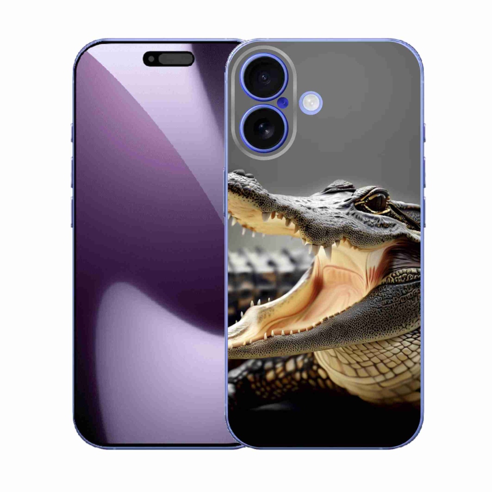 Zselés borítás mmCase iPhone 17 készülékhez - krokodil