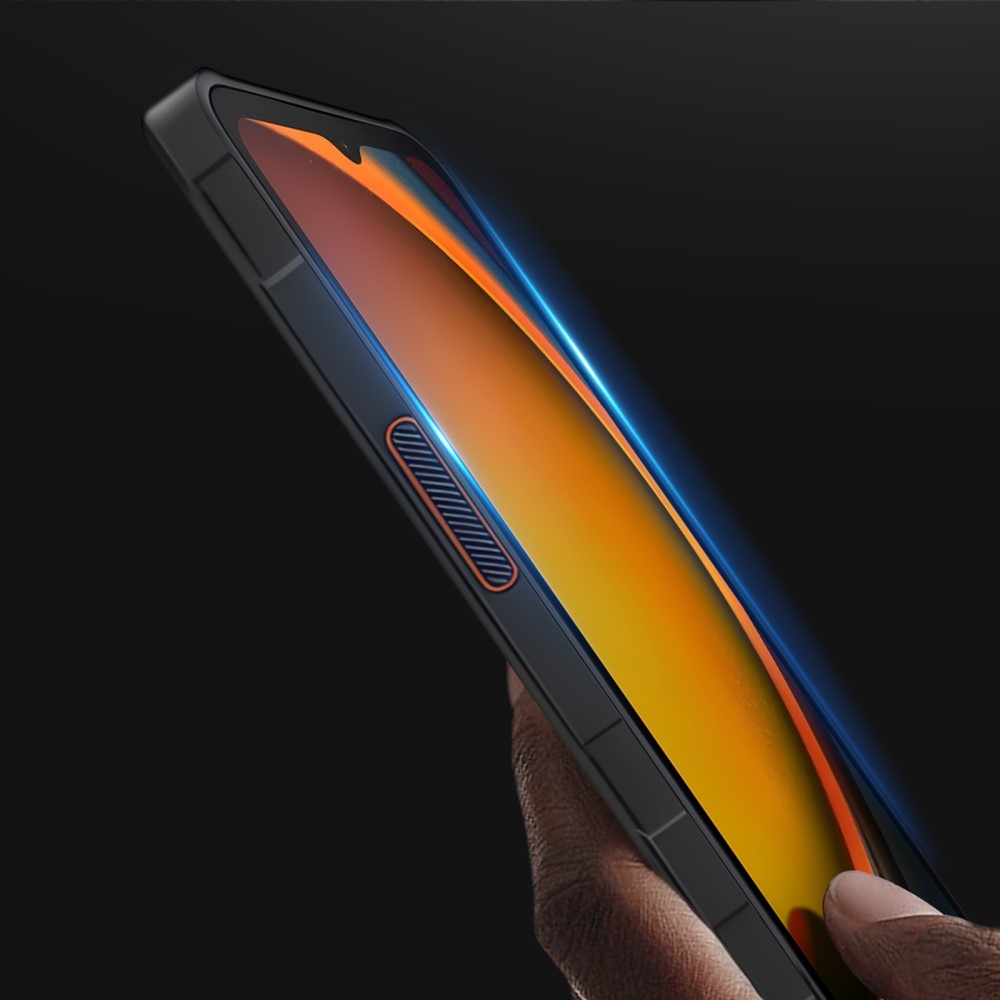 DUX 10D teljes képernyő edzett üveg a Samsung Galaxy Xcover 7 Pro készüléken