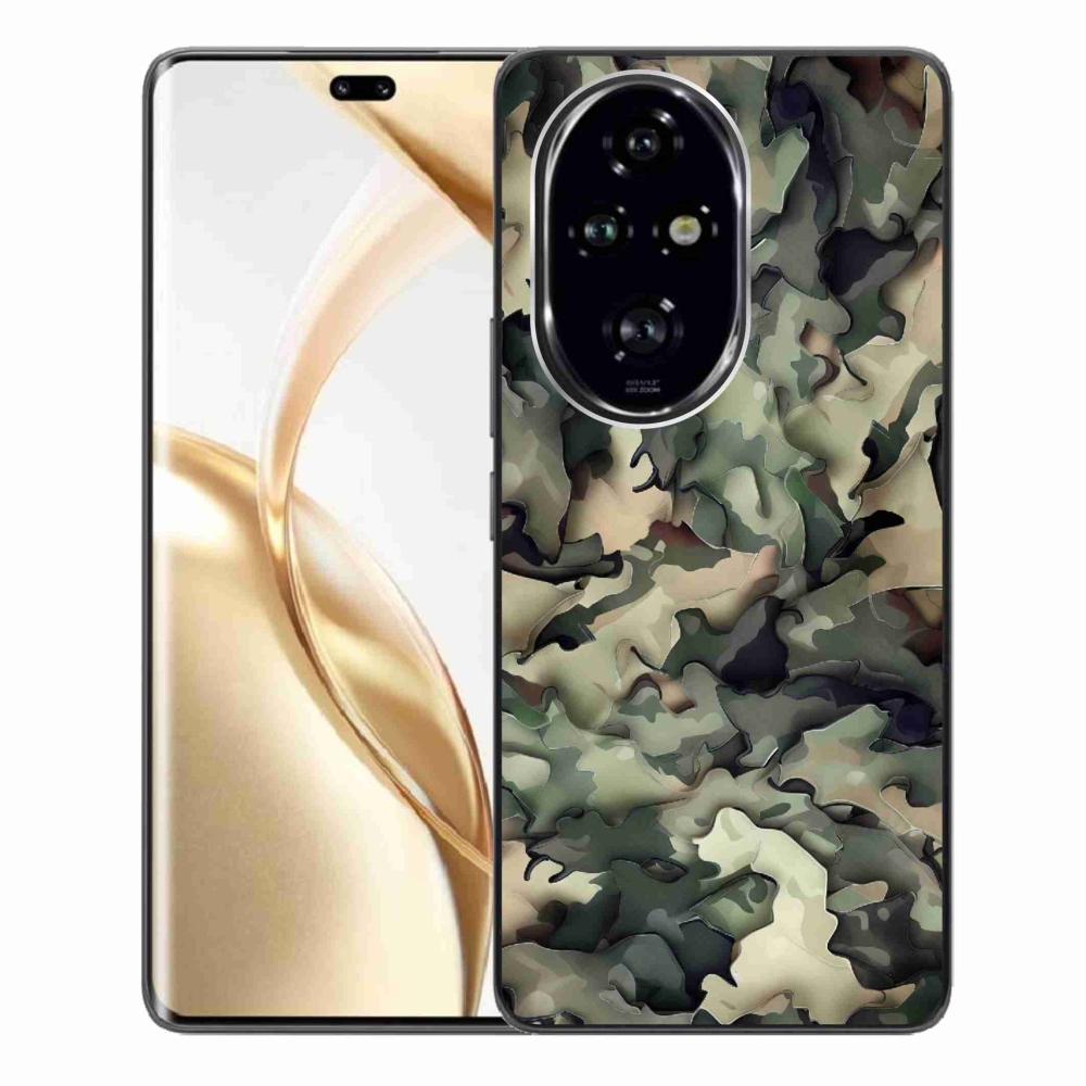 Zselés borítás mmCase a Honor 200 Pro 5G készülékhez - álcázó minta 9