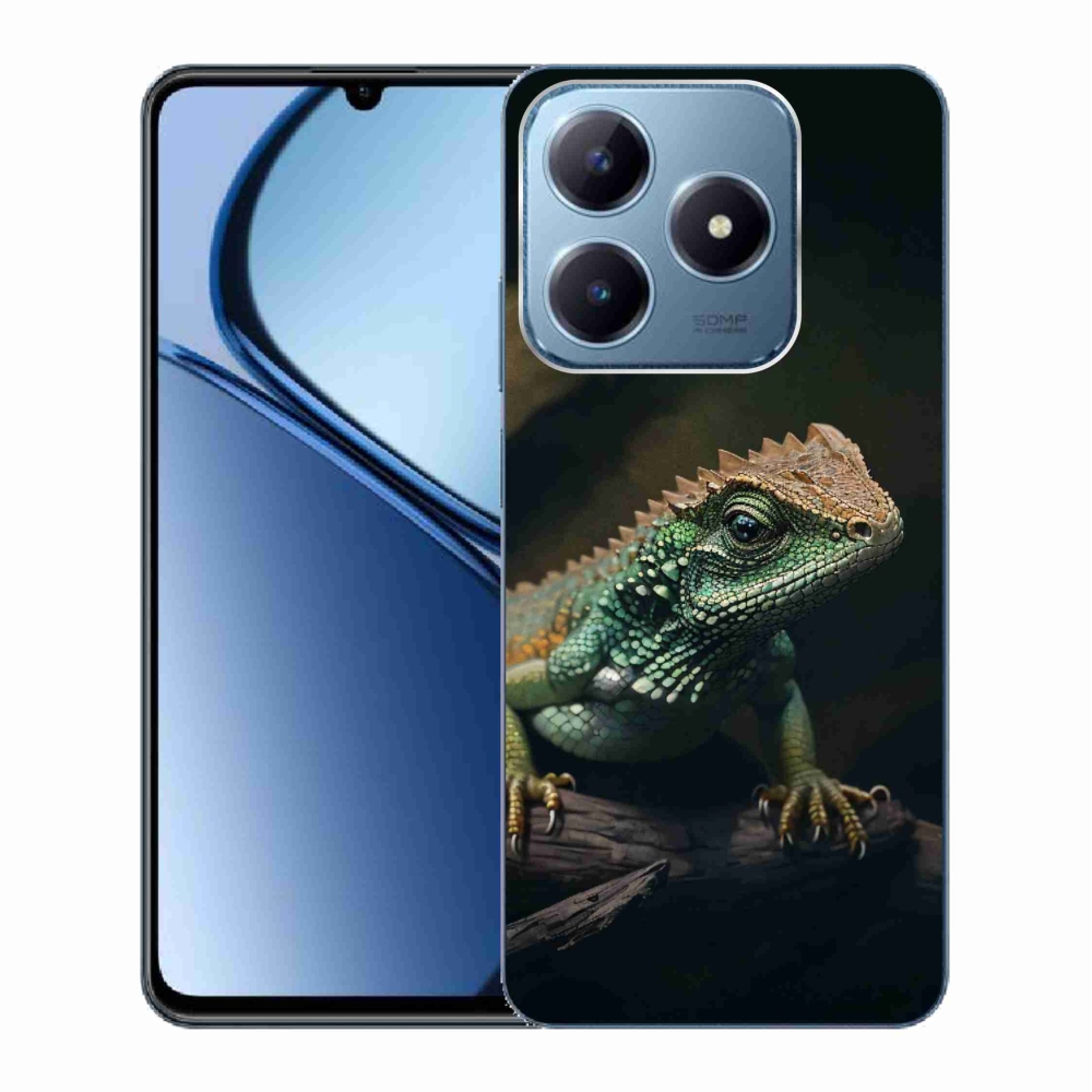 Gél borítás mmCase a Realme C63 készülékhez - gyík