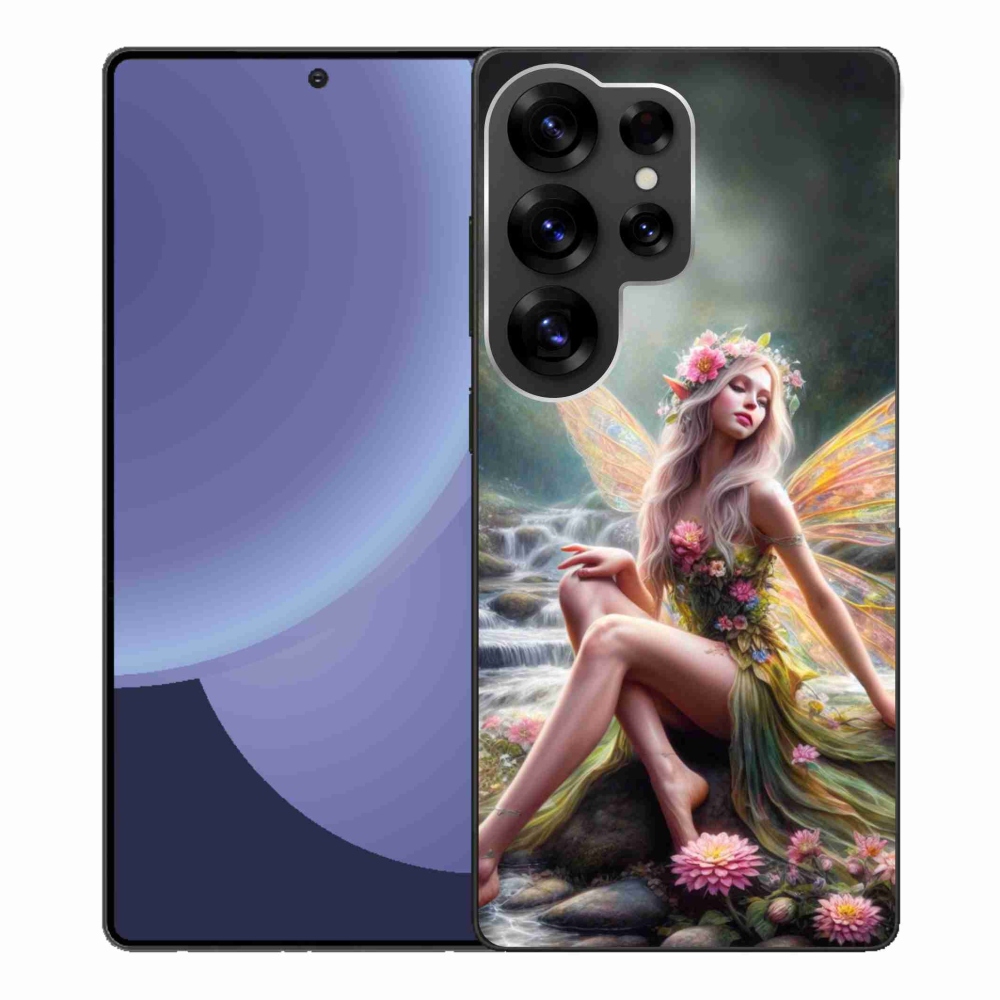 Gél borítás mmCase Samsung Galaxy S25 Ultra - pillangó nő 1