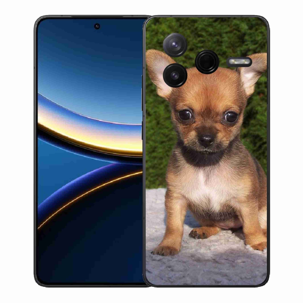 Gél borítás mmCase a Xiaomi Poco F7 Pro számára - chihuahua 3