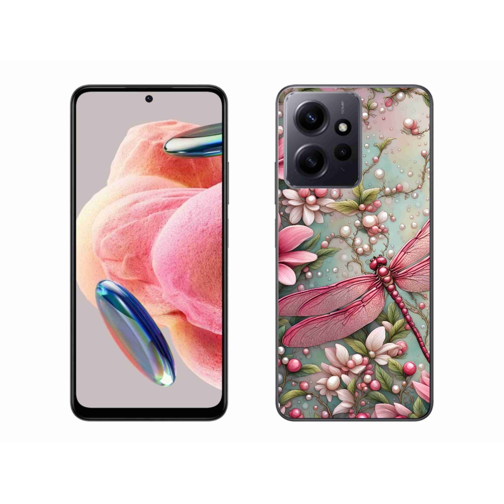 Gél borítás mmCase a Xiaomi Redmi Note 12 4G-hez - szitakötő