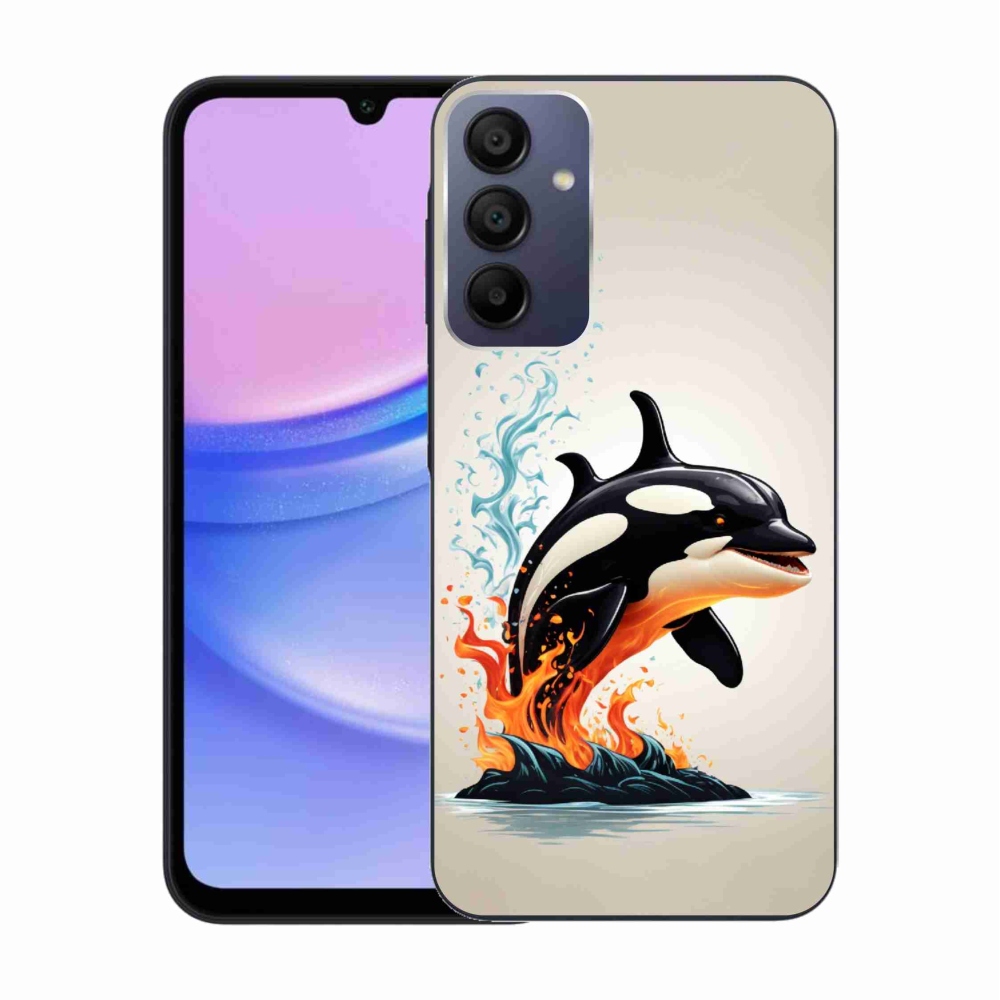 Gél védőhuzat mmCase Samsung Galaxy A15 4G/5G - írisz