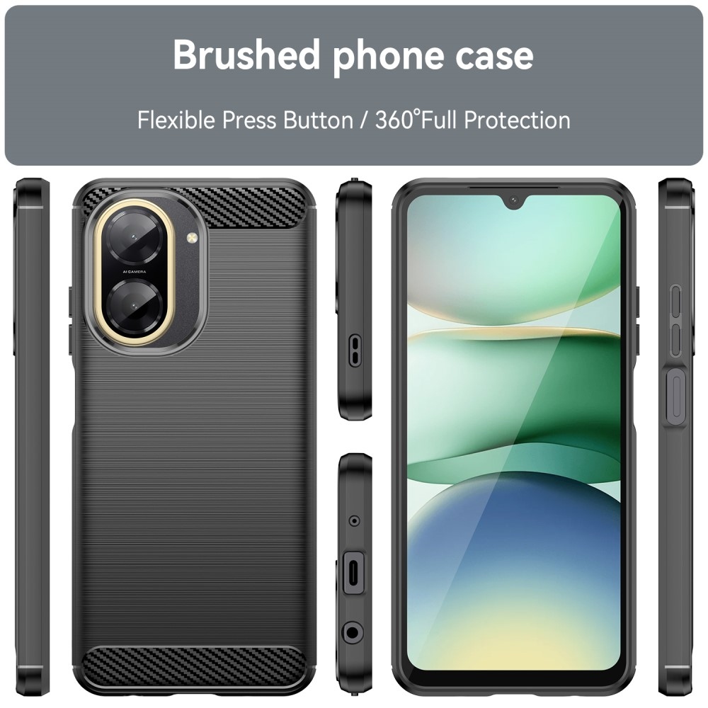 Szénálló zselés tok Xiaomi Redmi A5 (173.45x79.35x8.45mm) - fekete