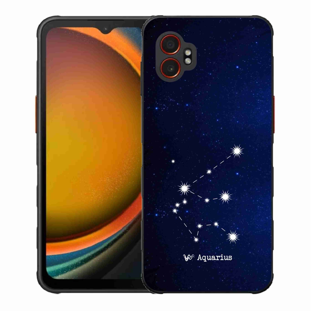 Zselés borítás mmCase Samsung Galaxy Xcover 7 Pro - Aquarius számára