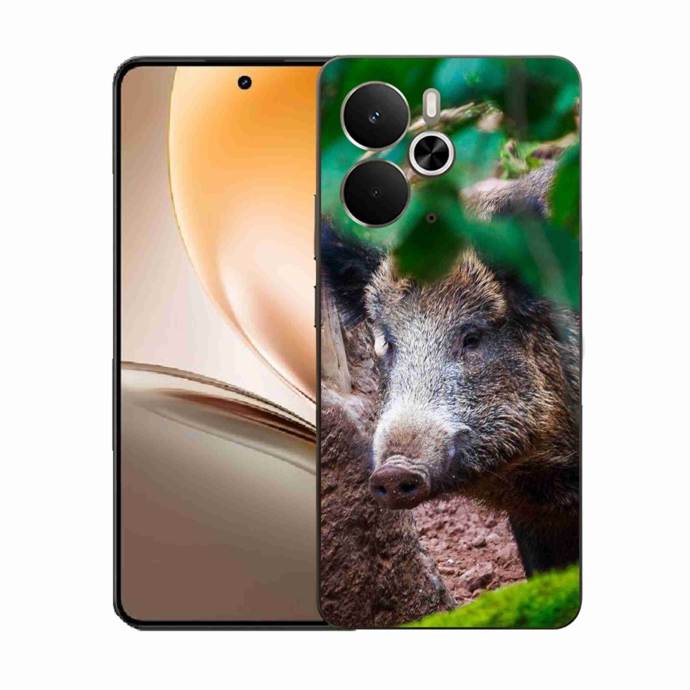 Gél borító mmCase a Realme 14 5G/14T 5G készülékhez - vaddisznó