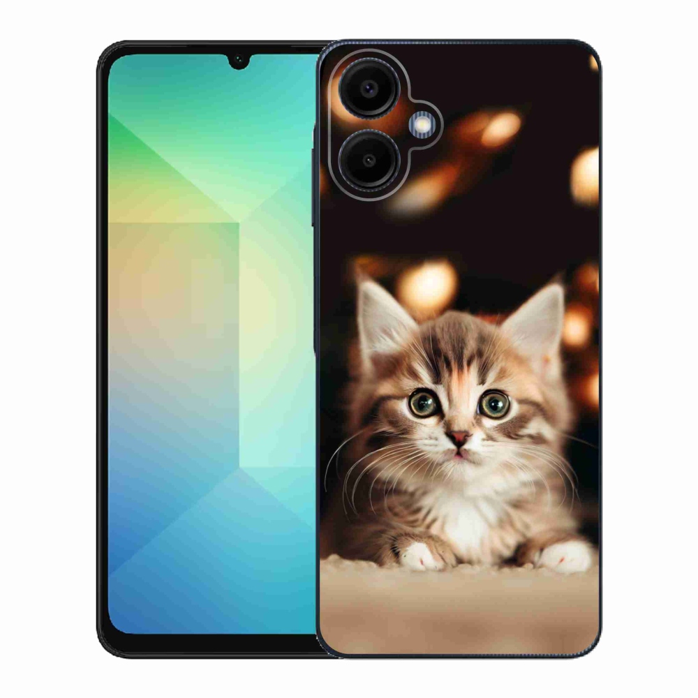 Gél borítás mmCase Samsung Galaxy A06 4G - aranyos cica 2