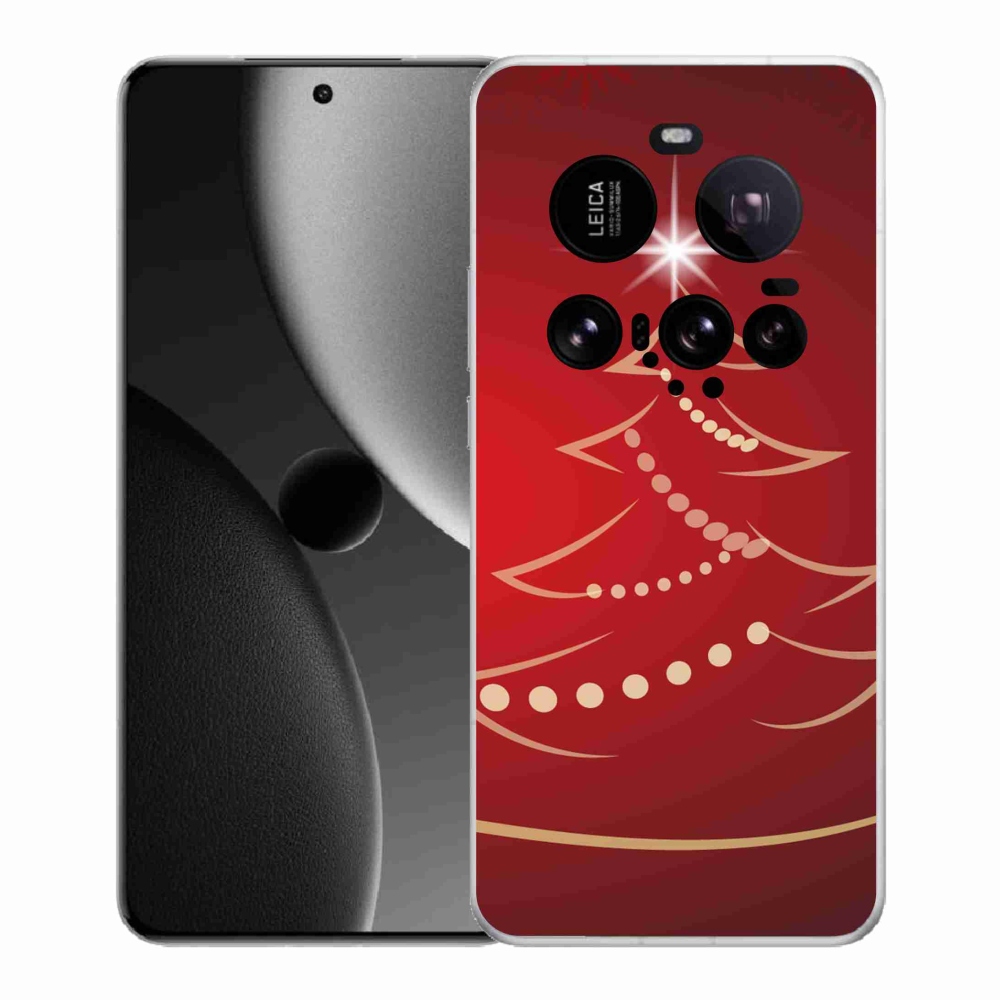 Gél borítás mmCase a Xiaomi 15 Ultra számára - karácsonyfa karikatúra