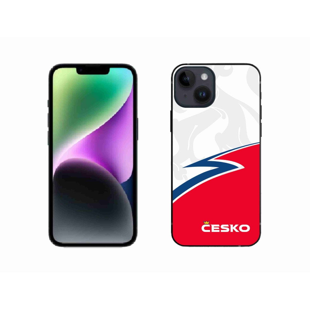 Zselés borítás mmCase iPhone 14 készülékhez - Csehország 1