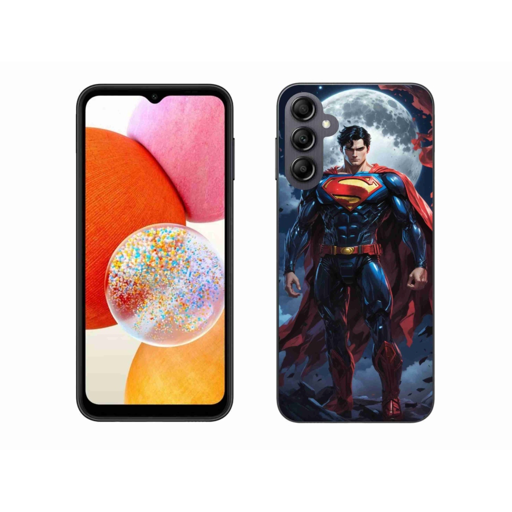 Gél védőhuzat mmCase Samsung Galaxy A14 4G/5G - superman