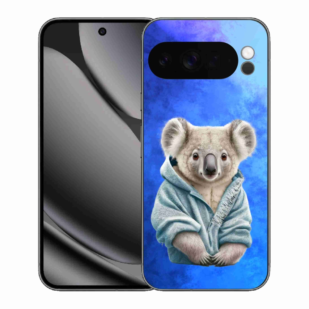 Zselés borítás mmCase a Google Pixel 10 Pro XL-hez - koala pulóverben