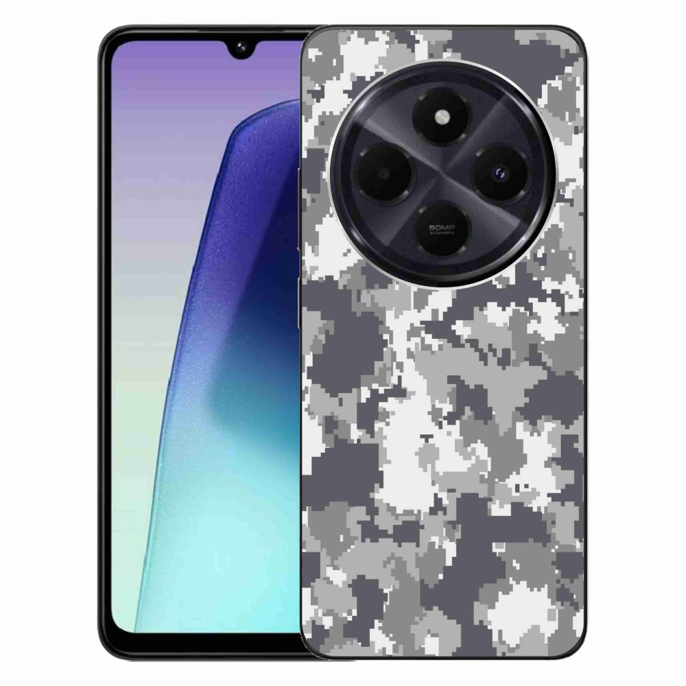 Gél borítás mmCase a Xiaomi Redmi 14C/Poco C75-hez - terepszínű minta 2