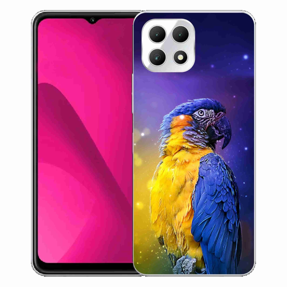 Zselés borítás mmCase a T-Mobile T Phone 2 készülékhez - papagáj ara 1