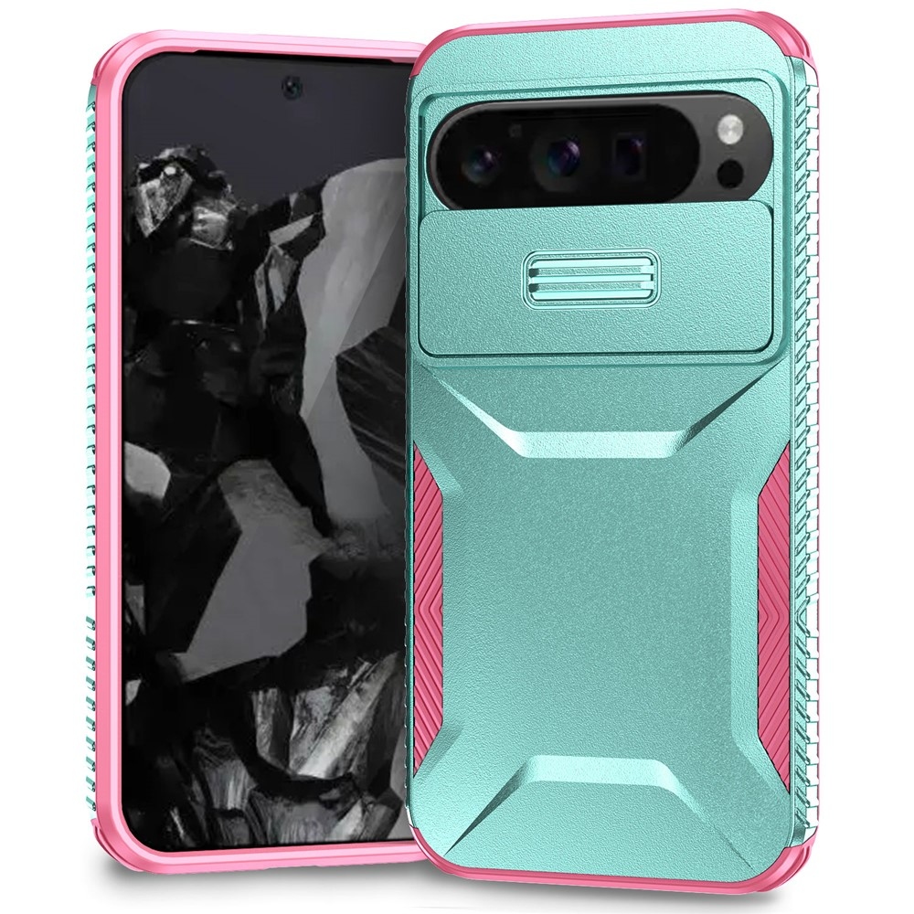 Fedél ellenálló borítás a Google Pixel 10 Pro XL-hez - teal/pink