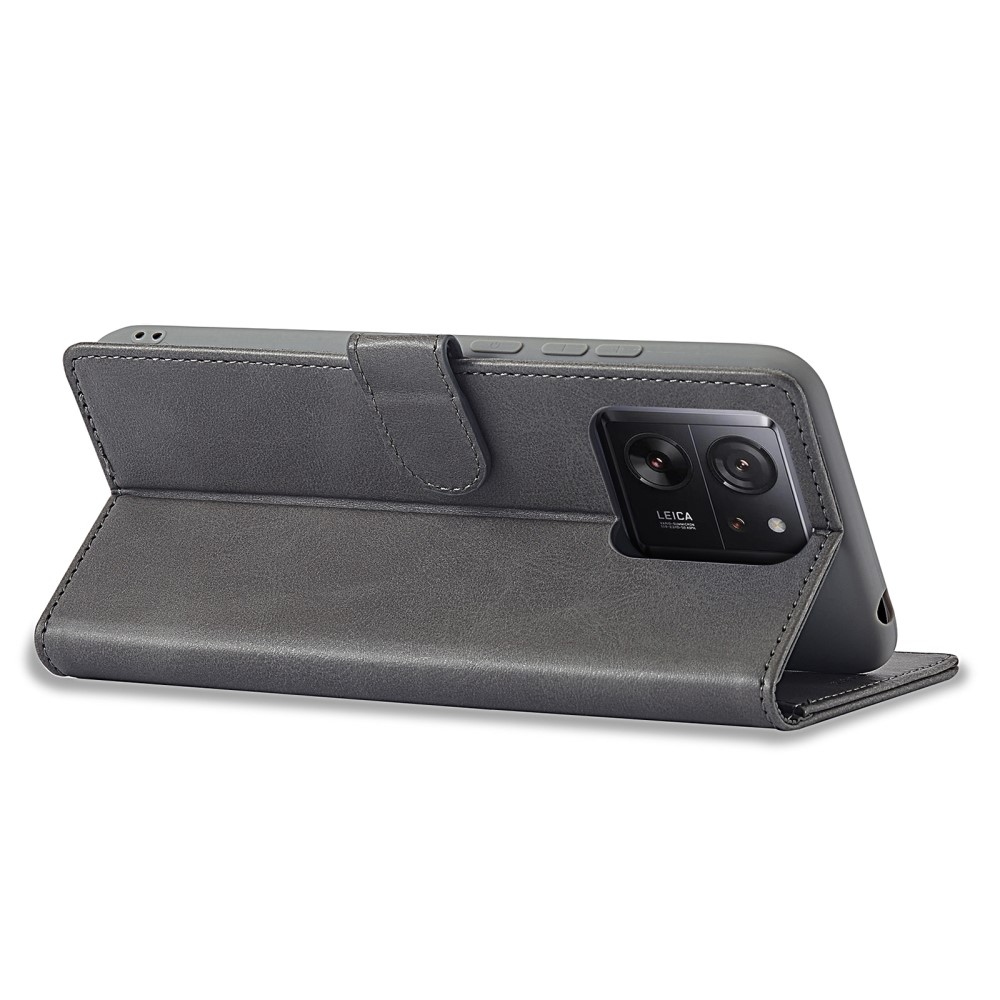 IMEEKE könyvtáska Xiaomi 13T/13T Pro - szürke