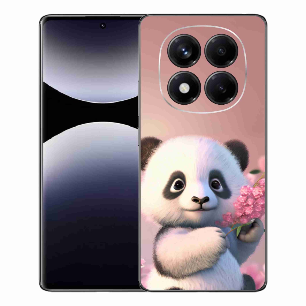 Gél borítás mmCase a Xiaomi Redmi Note 14 Pro számára - aranyos panda