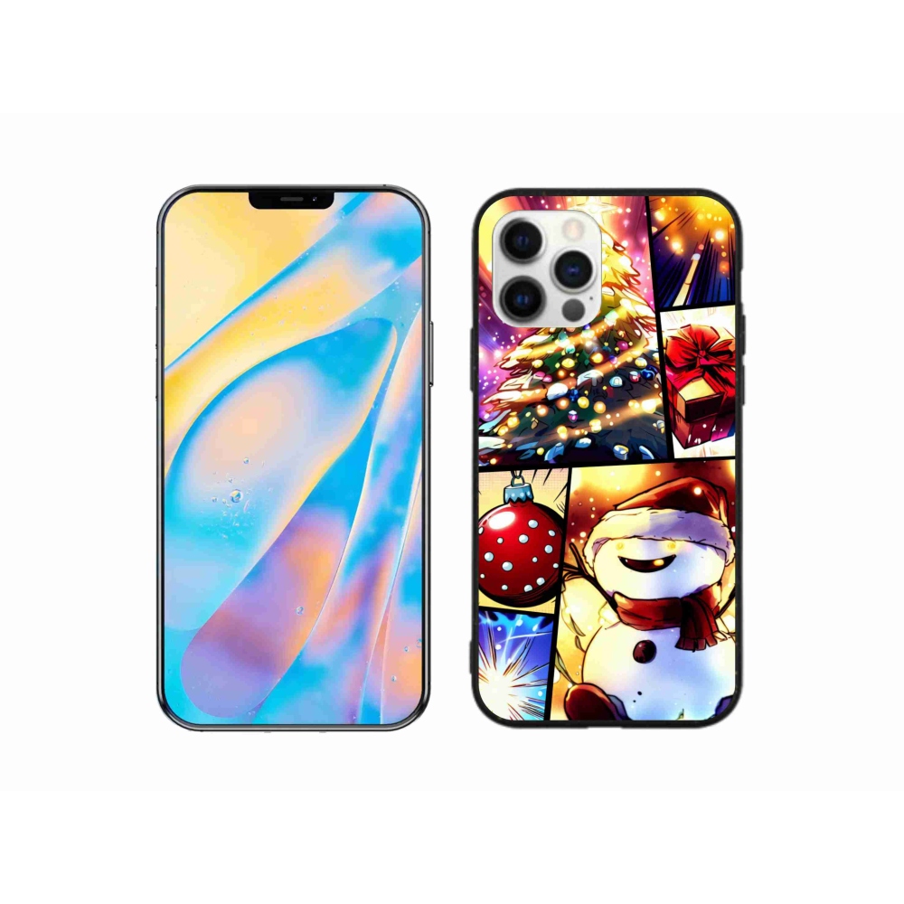 Gél borítás mmCase iPhone 12 készülékhez - karácsonyi motívumok 1