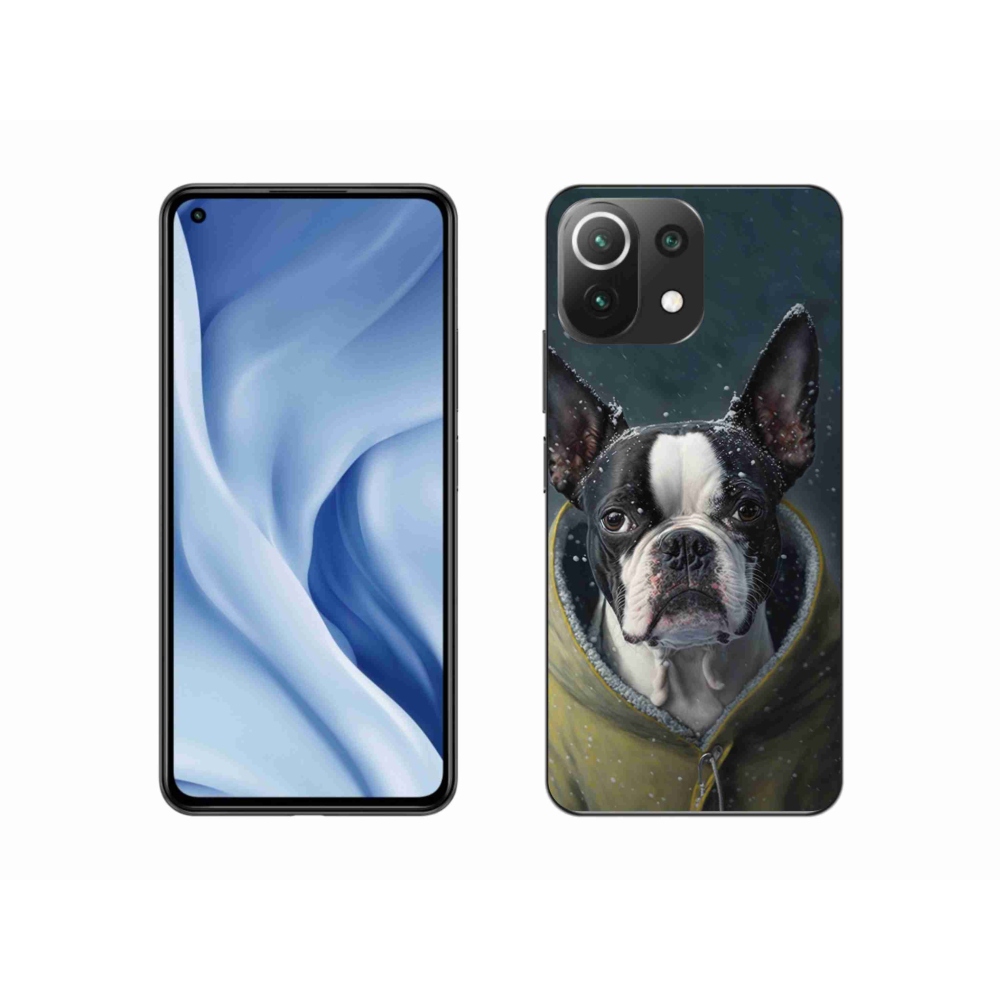 Gél borítás mmCase a Xiaomi Mi 11 Lite 4G/5G-hez - bulldog