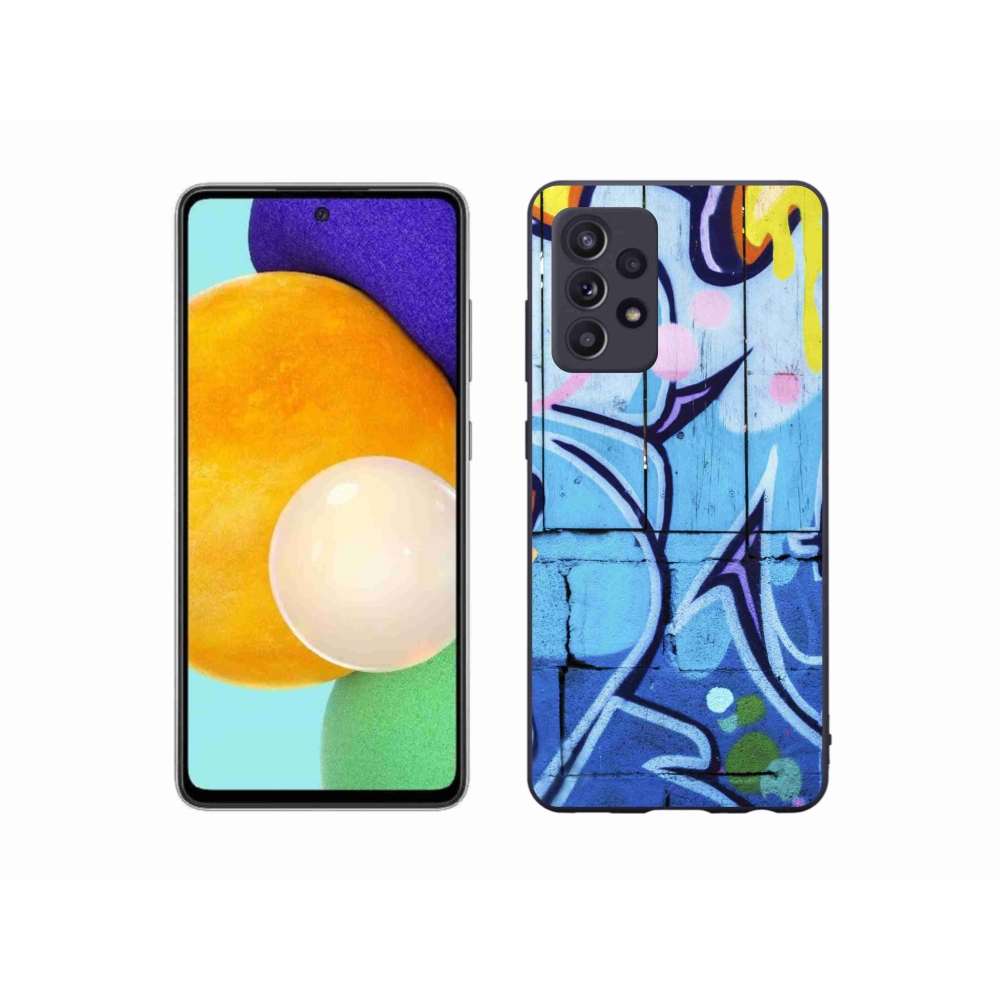 Zselés borítás mmCase Samsung Galaxy A52s 5G - graffiti