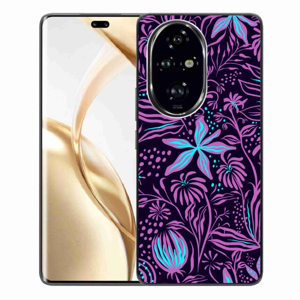 Zselés borítás mmCase a Honor 200 Pro 5G számára - virágok 2