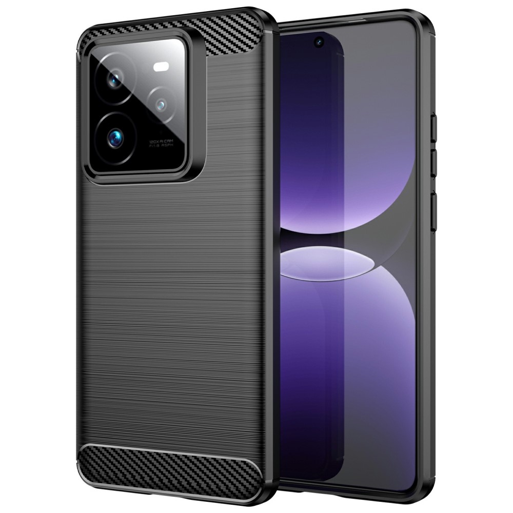 Szénálló zselés tok a Realme GT 7 Pro 5G készülékhez - fekete
