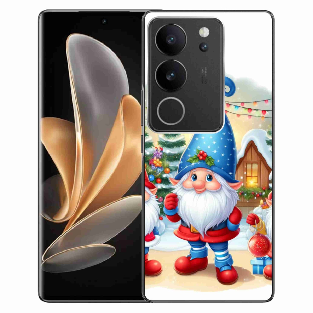 Gélburkolat mmCase a Vivo V29 5G-n - karácsonyi manók